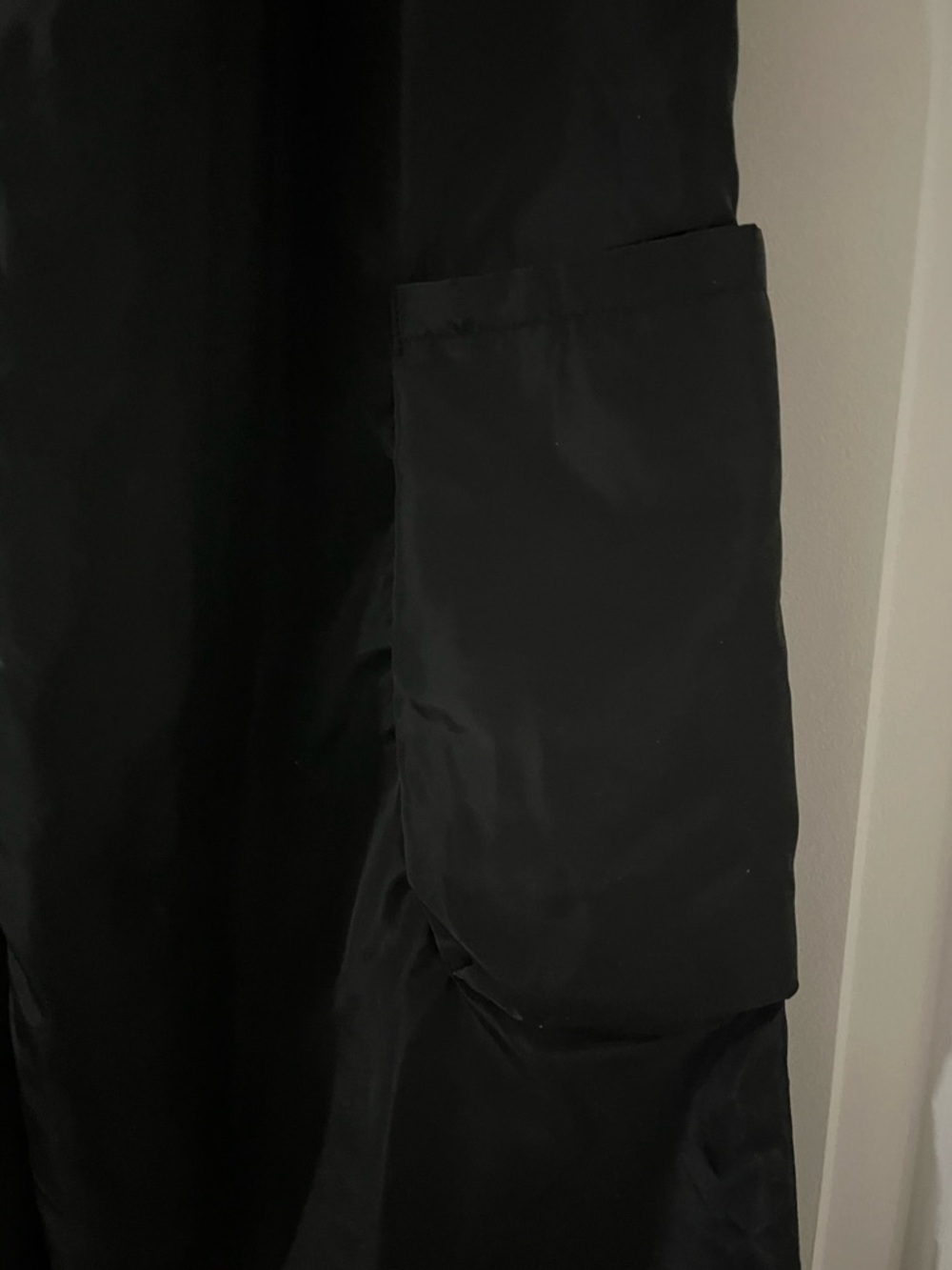 Nasty Gal Womens Black Padded Cargo Pants Size 6